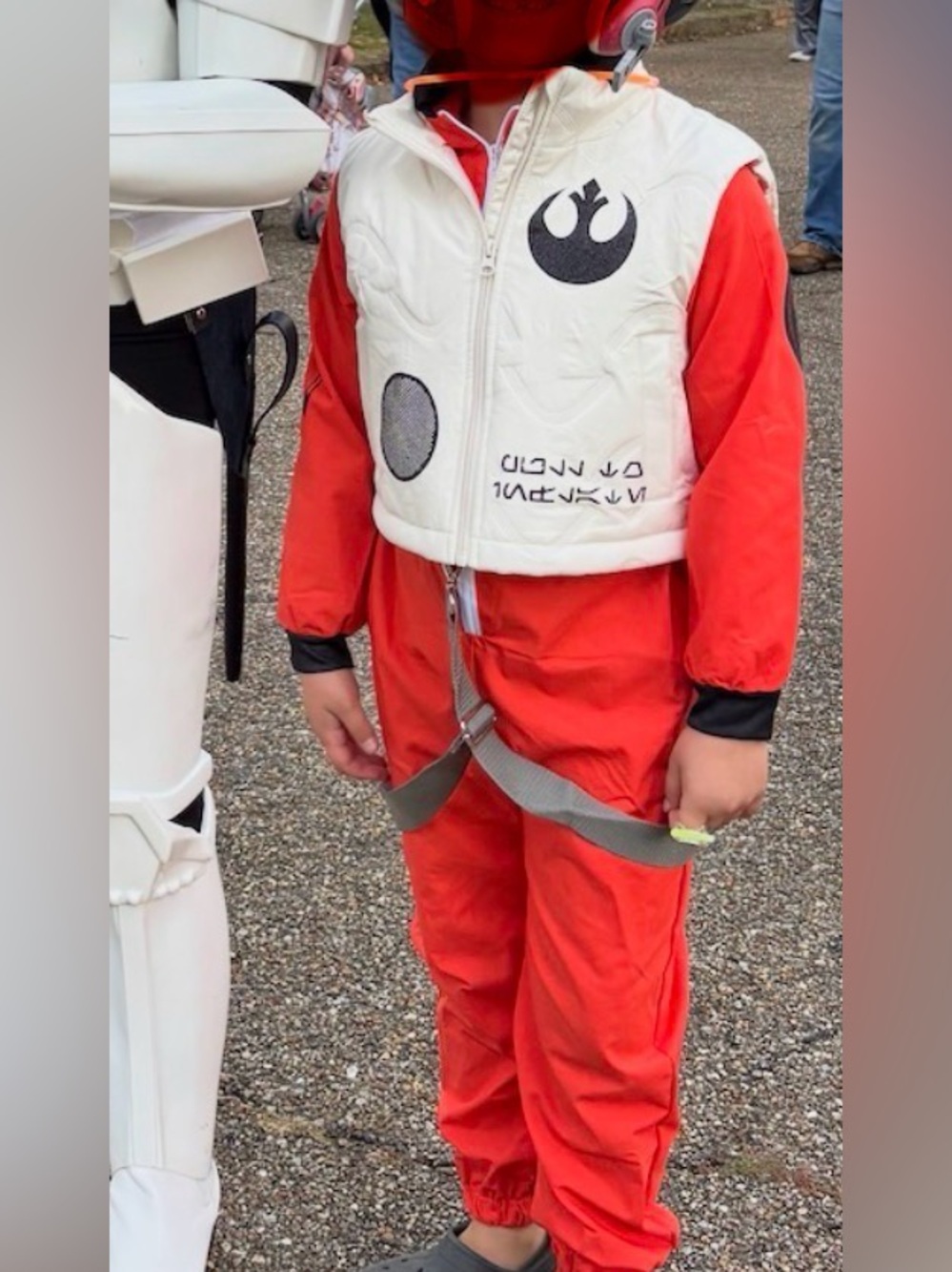 Poe Dameron Resistance Pilot or astronaut youth medium Costume - Picture 3 of 7